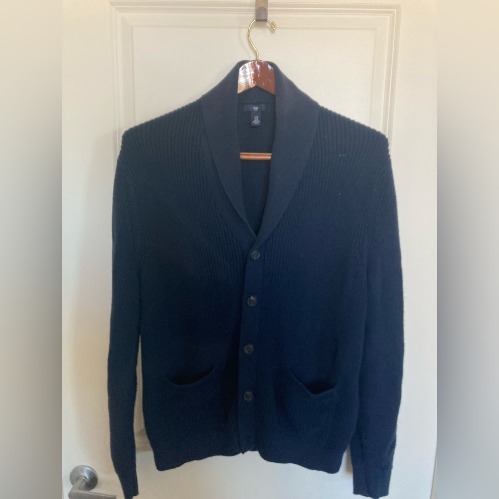 Gap Blue Cardigan - XLarge